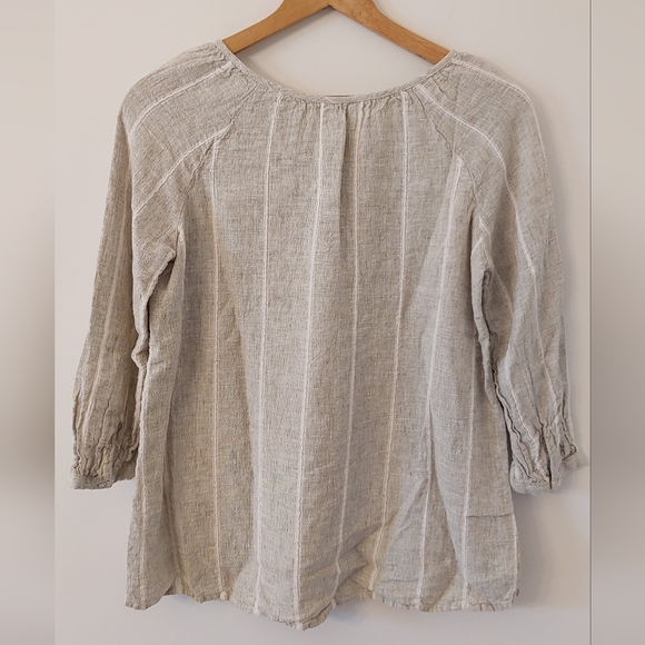 Merona Size XS Tie Neck Boho Tunic Tops/Blouses - Picture 7 of 7